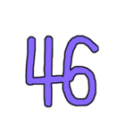 漢字No.4（個別スタンプ：22）