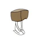 人がダメになっている様（個別スタンプ：1）