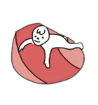 人がダメになっている様（個別スタンプ：15）