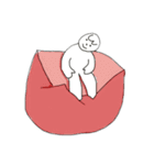 人がダメになっている様（個別スタンプ：17）