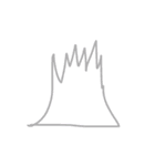 味のない一筆書き（個別スタンプ：8）