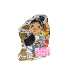 アタシ元気になぁれ（個別スタンプ：3）