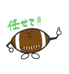 アメフトボールくん（個別スタンプ：10）