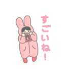 ふわふわふわこさん（個別スタンプ：2）