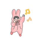 ふわふわふわこさん（個別スタンプ：35）