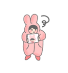 ふわふわふわこさん（個別スタンプ：36）