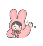 ふわふわふわこさん（個別スタンプ：40）