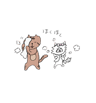 可愛い猫「うにたび」のスタンプ（個別スタンプ：26）