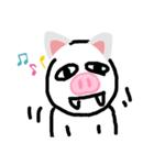 ぶぅねこさん（個別スタンプ：2）
