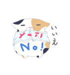 ブサかわねこ ミケさん（個別スタンプ：9）
