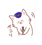 駅員猫ちゃんスタンプ（個別スタンプ：17）