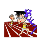 がんばれ！アスリーツ！（個別スタンプ：21）