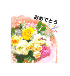 お話だいすき花（個別スタンプ：25）