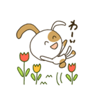 ぶちうさぎ。日常よく使う挨拶＆言葉（個別スタンプ：21）