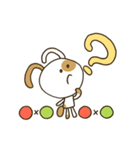 ぶちうさぎ。日常よく使う挨拶＆言葉（個別スタンプ：30）