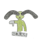 彼こそが眉毛（個別スタンプ：12）