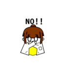 白衣の彼女（個別スタンプ：2）