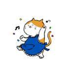 エプロンねこ（個別スタンプ：24）