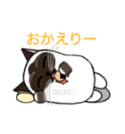 ラグドールのラテさんとクラゲのクーさん（個別スタンプ：4）