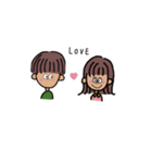 Girl,Boy‪︎❤︎"（個別スタンプ：3）