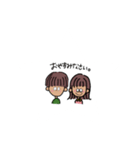 Girl,Boy‪︎❤︎"（個別スタンプ：5）