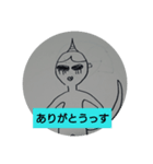画伯ふりさ（個別スタンプ：1）