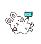 モチうさの日常（個別スタンプ：40）