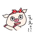 Piggie the Boo（個別スタンプ：8）