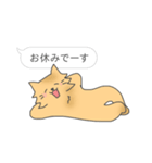 日常的な一言＆ニャンコ（個別スタンプ：9）