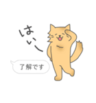 日常的な一言＆ニャンコ（個別スタンプ：16）