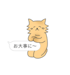 日常的な一言＆ニャンコ（個別スタンプ：24）