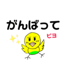 デカ文字 ピヨコ！（個別スタンプ：20）