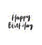 シンプル手書き文字スタンプ（個別スタンプ：22）