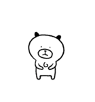 日々ミニいぬくまちゃん（個別スタンプ：3）