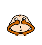 猿吉くんビールはジュース！！2 疾風編（個別スタンプ：37）