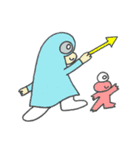 とっぽっきちゃんとお友達のかえるっち（個別スタンプ：17）