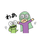 とっぽっきちゃんとお友達のかえるっち（個別スタンプ：23）