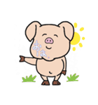 あごぶた（個別スタンプ：1）