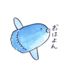 かわいい海の生きものたち（個別スタンプ：9）
