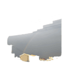 太陽が雲間から虹がでてる（個別スタンプ：6）