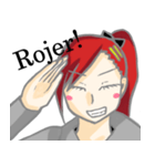 仕事人リアちゃんのスタンプ（個別スタンプ：14）
