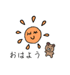 使いやすいくまきち（個別スタンプ：4）