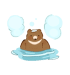 呑気なクマのスタンプ（個別スタンプ：14）