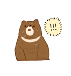 呑気なクマのスタンプ（個別スタンプ：15）