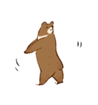呑気なクマのスタンプ（個別スタンプ：21）