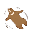 呑気なクマのスタンプ（個別スタンプ：23）