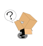 ちょっとイラっとする箱の人（個別スタンプ：3）
