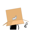 ちょっとイラっとする箱の人（個別スタンプ：11）