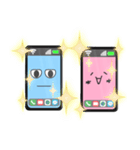 スマホで気持ちを伝えます！スマ＆マホ（個別スタンプ：40）