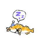 根魚のあいなめさん（個別スタンプ：10）